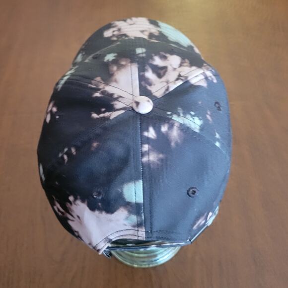 Vans Black, Bleach-Dyed Baseball Cap New, never been used Size adjustable - Picture 2 of 9